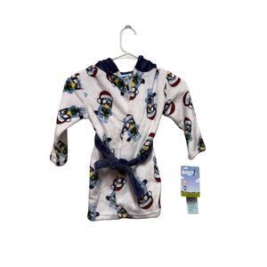 NWT Bluey Robe w/ hood Size 2T / 3T